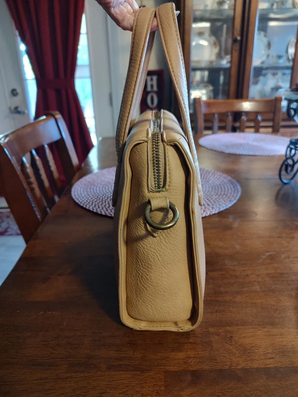 Universal Thread Beige Satchel Handbag